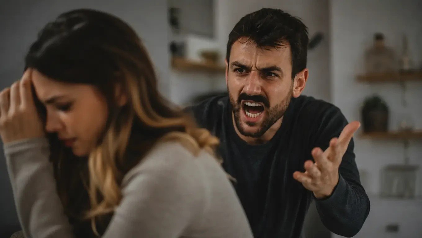 How a Narcissistic Partner May React When They Lose Control